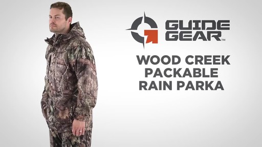 Guide Gear Men's Wood Creek Rain Parka - image 1 from the video