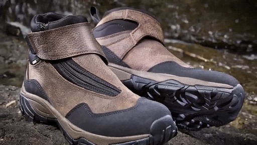 Guide Gear Men's Shadow Ridge Waterproof Zip Up Hunting Boots - image 2 from the video