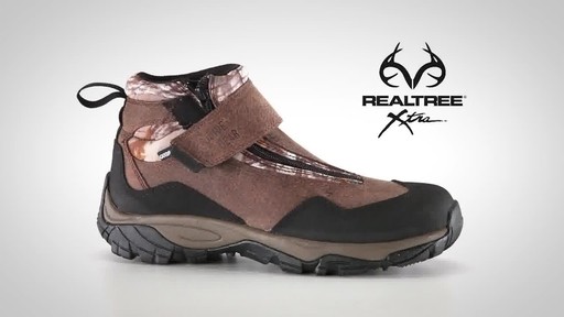 Guide Gear Men's Shadow Ridge Waterproof Zip Up Hunting Boots - image 6 from the video