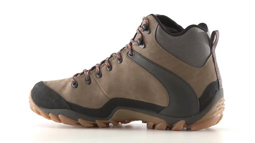 Merrell Men's Chameleon 8 Leather Mid Waterproof Hiking Boots - image 10 from the video