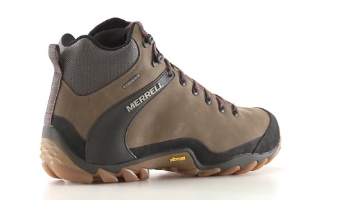 Merrell Men's Chameleon 8 Leather Mid Waterproof Hiking Boots - image 6 from the video
