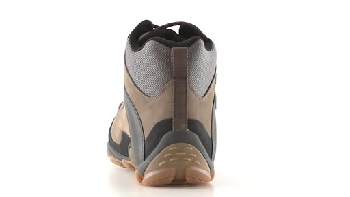 Merrell Men's Chameleon 8 Leather Mid Waterproof Hiking Boots - image 8 from the video