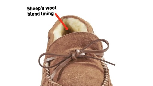 Guide Gear Men's Chukka Moccasin Slippers - image 5 from the video