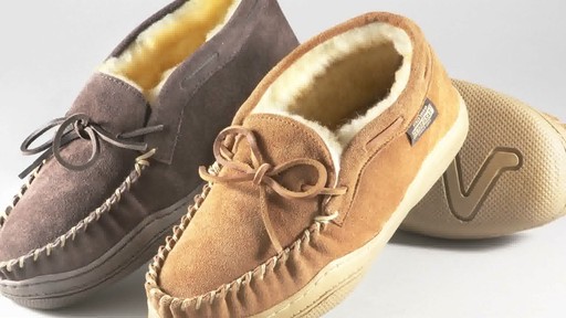 Guide Gear Men's Chukka Moccasin Slippers - image 6 from the video