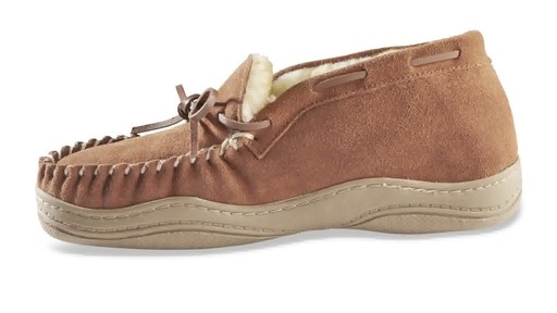 Guide Gear Men's Chukka Moccasin Slippers - image 9 from the video
