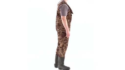 Guide Gear Men's Insulated Hunting Chest Waders 2000 Grams 360 View - image 3 from the video