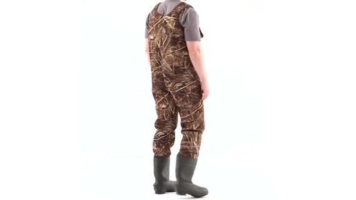 Guide Gear Men's Insulated Hunting Chest Waders 2000 Grams 360 View - image 4 from the video