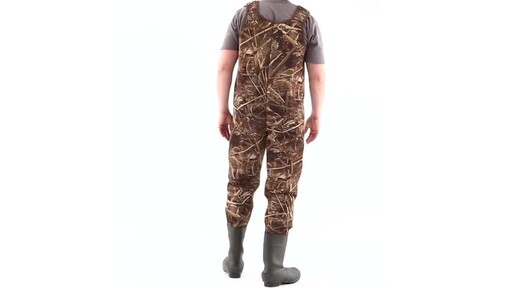Guide Gear Men's Insulated Hunting Chest Waders 2000 Grams 360 View - image 5 from the video