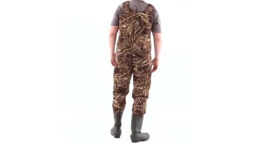 Guide Gear Men's Insulated Hunting Chest Waders 2000 Grams 360 View - image 6 from the video