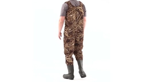 Guide Gear Men's Insulated Hunting Chest Waders 2000 Grams 360 View - image 7 from the video