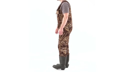 Guide Gear Men's Insulated Hunting Chest Waders 2000 Grams 360 View - image 8 from the video