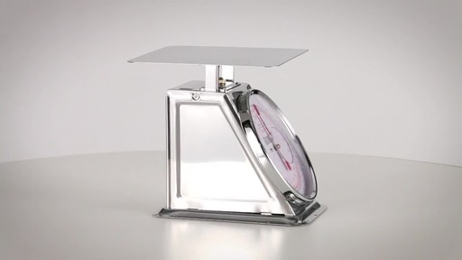 Guide Gear Stainless Steel Kitchen Food Scale 44 lb. 360 View - image 10 from the video