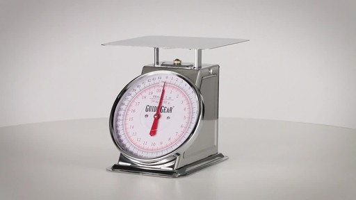 Guide Gear Stainless Steel Kitchen Food Scale 44 lb. 360 View - image 2 from the video