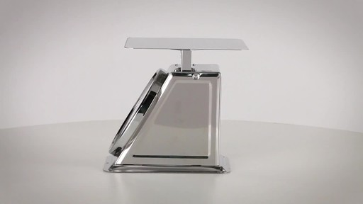 Guide Gear Stainless Steel Kitchen Food Scale 44 lb. 360 View - image 4 from the video