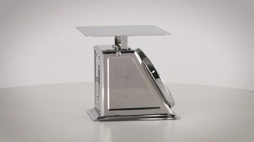 Guide Gear Stainless Steel Kitchen Food Scale 44 lb. 360 View - image 9 from the video