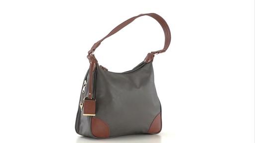 Bulldog Concealed Carry Hobo Purse with Holster 360 View - image 6 from the video