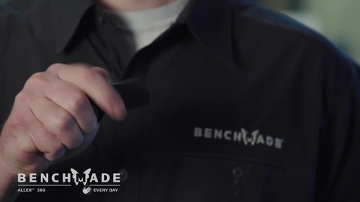 Benchmade 380 Aller Folding Knife - image 5 from the video