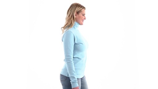 Guide Gear Women's Turtleneck Long-Sleeve Shirt 360 View - image 2 from the video