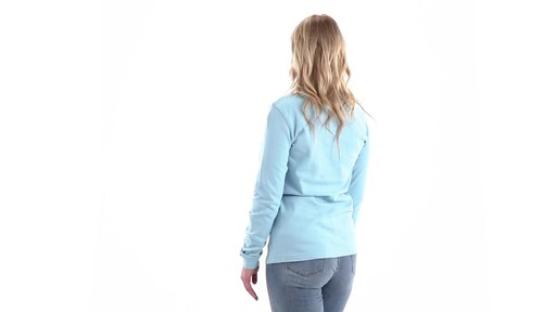 Guide Gear Women's Turtleneck Long-Sleeve Shirt 360 View - image 5 from the video
