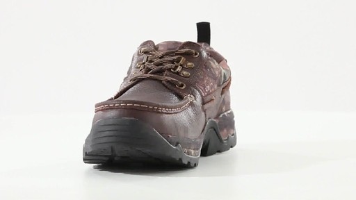 Guide Gear Men's Rugged Moc Shoes Waterproof 360 View - image 1 from the video