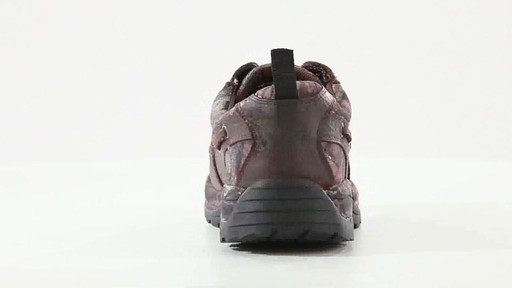 Guide Gear Men's Rugged Moc Shoes Waterproof 360 View - image 5 from the video