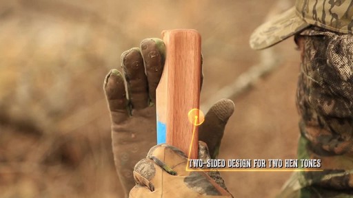 Flextone Ol' Faithful Turkey Box Call - image 6 from the video