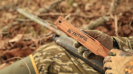 Flextone Ol' Faithful Turkey Box Call - image 9 from the video