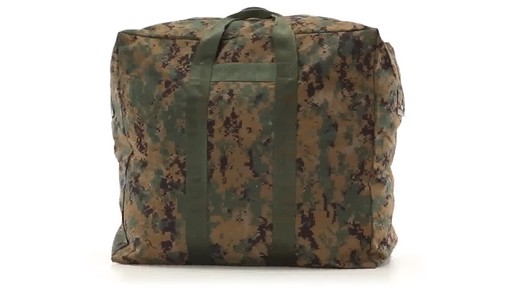 U.S. Military Surplus Flyer Kit Bag New - image 2 from the video