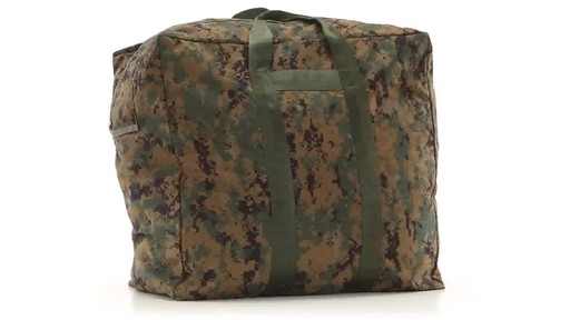 U.S. Military Surplus Flyer Kit Bag New - image 3 from the video