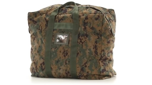 U.S. Military Surplus Flyer Kit Bag New - image 7 from the video