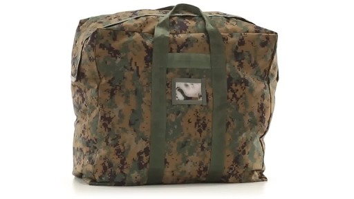 U.S. Military Surplus Flyer Kit Bag New - image 8 from the video