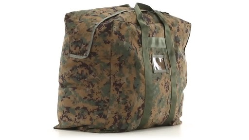 U.S. Military Surplus Flyer Kit Bag New - image 9 from the video