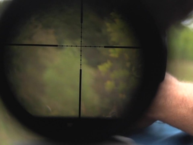 AIM Sports® 8-32x50 mm Mil Dot Illuminated Reticle Bubble Level Scope - image 5 from the video