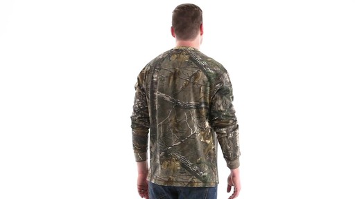 Guide Gear Men's Realtree Xtra Henley Shirt 360 View - image 5 from the video