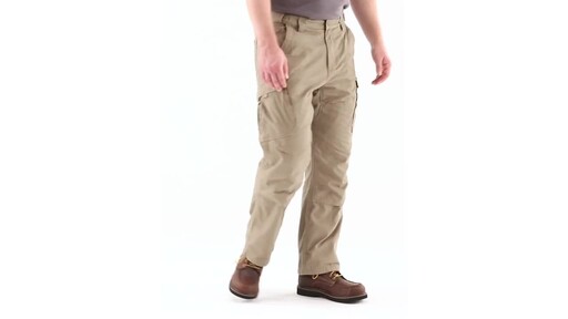 Guide Gear Men's Fleece Lined Canvas Work Pants 360 View - image 1 from the video