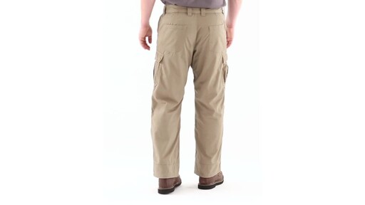 Guide Gear Men's Fleece Lined Canvas Work Pants 360 View - image 4 from the video