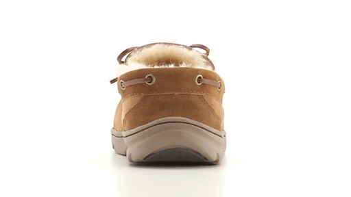 Guide Gear Shearling Double Face Moc Slippers - image 3 from the video