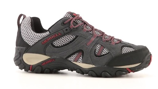 Merrell Men's Yokota Trail Low Hiking Shoes 360 View - image 10 from the video