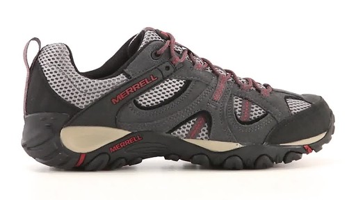 Merrell Men's Yokota Trail Low Hiking Shoes 360 View - image 9 from the video