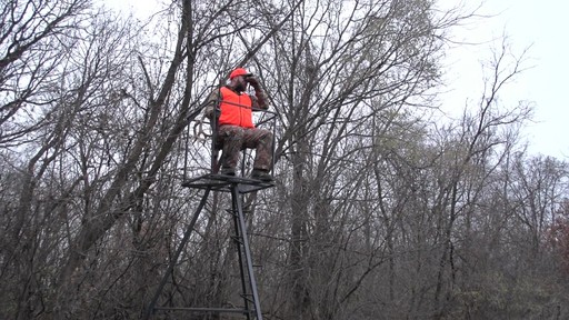 Guide Gear 13' Deluxe Tripod Deer Stand - image 10 from the video
