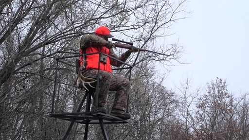 Guide Gear 13' Deluxe Tripod Deer Stand - image 3 from the video
