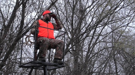 Guide Gear 13' Deluxe Tripod Deer Stand - image 9 from the video