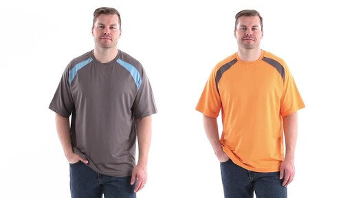 Guide Gear Men's Performance Fishing Short Sleeve T-Shirt 360 View - image 10 from the video