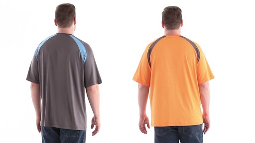 Guide Gear Men's Performance Fishing Short Sleeve T-Shirt 360 View - image 5 from the video