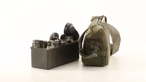 U.S. Military Surplus TA-312 PT Field Telephone Used 360 View - image 6 from the video
