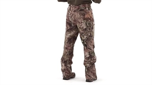 Guide Gearï¿½ Men's Softshell Hunting Pants 360 View - image 5 from the video