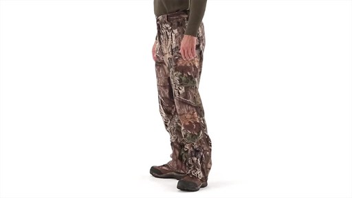 Guide Gearï¿½ Men's Softshell Hunting Pants 360 View - image 9 from the video