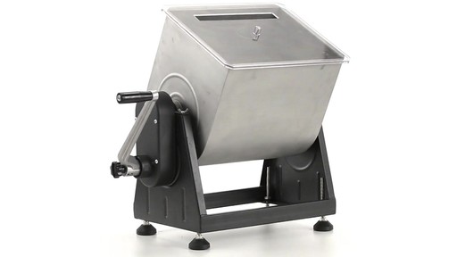 Guide Gear 7 Gallon Stainless Steel Meat Mixer 360 View - image 5 from the video