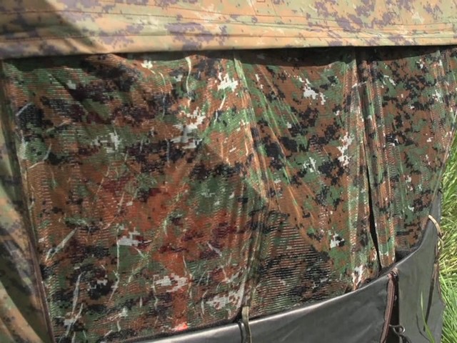 Guide Gear 5-hub Blind, Digital Woodland Camo - image 1 from the video