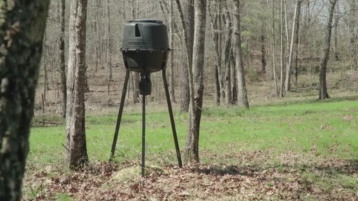 Moultrie Quick Lock Directional Tripod 30-Gallon Deer Feeder - image 2 from the video